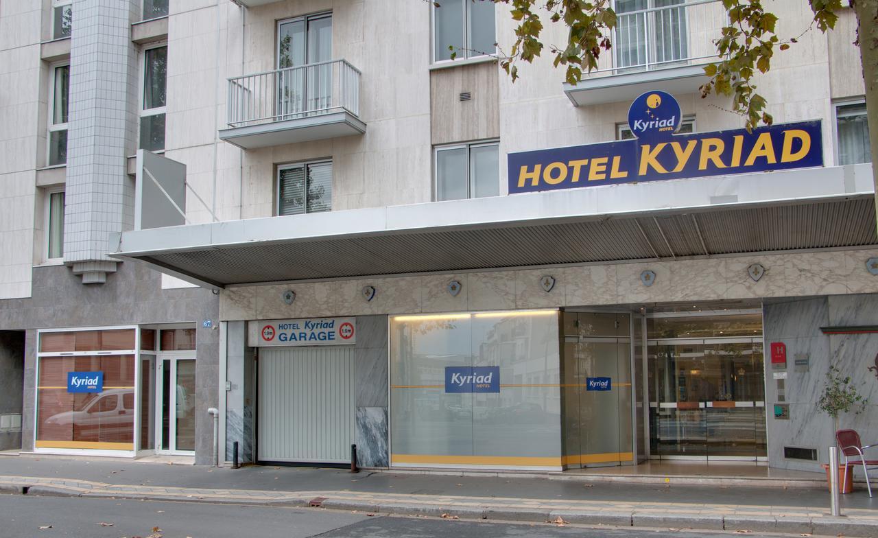 Kyriad Hotel Tours Centre Exterior foto